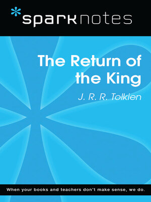 cover image of The Return of the King: SparkNotes Literature Guide